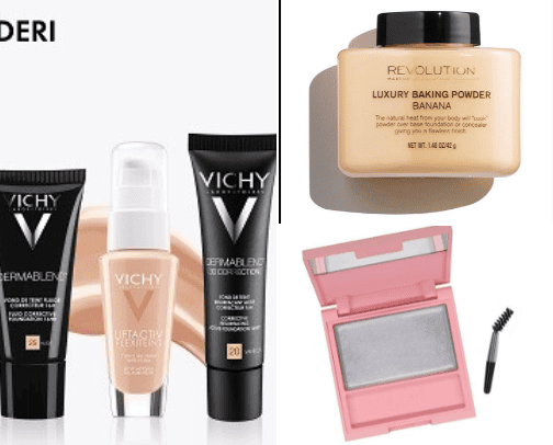 The best make up products for me! cover photo collage
