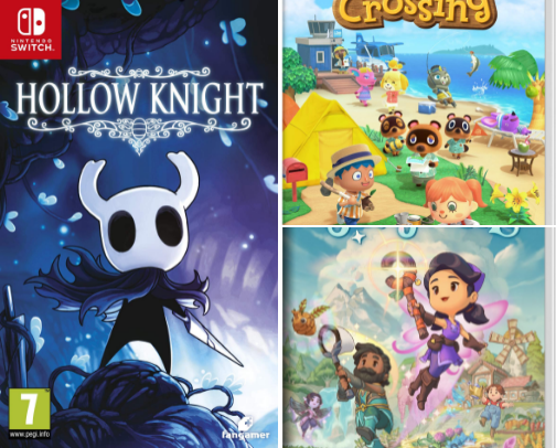 Games I Have Played cover photo collage