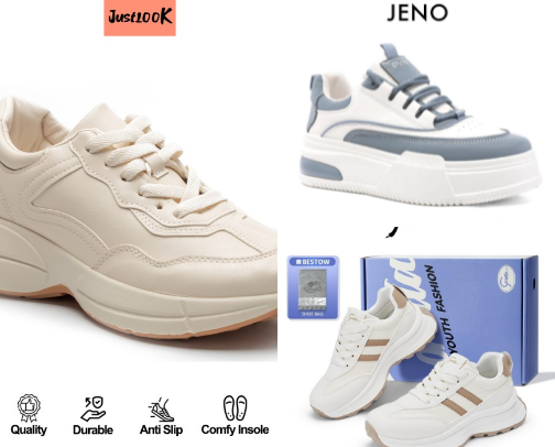 Shoes cover photo collage