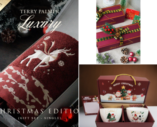 Christmas Hampers cover photo collage
