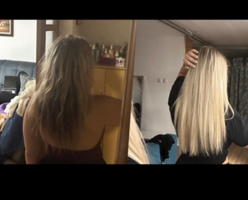 Hair repair cover photo collage