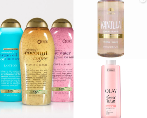 Luxurious shower & after care on a budget! cover photo collage