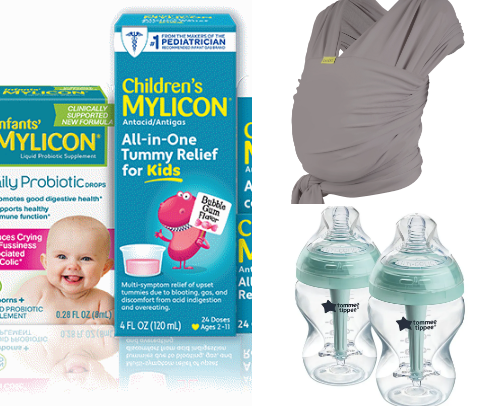 Newborn Survival Kit cover photo collage