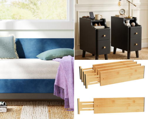 Small Bedroom Storage Ideas for Renters: No-Drill Solutions cover photo collage