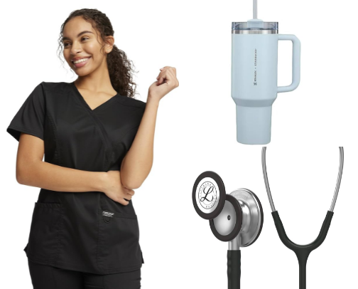 Night Shift Survival Kit: Nursing Essentials That Actually Help cover photo collage