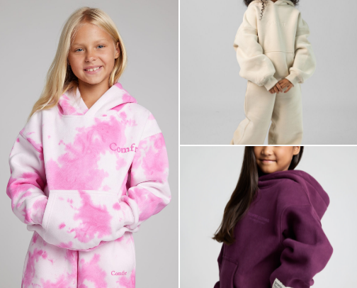 ✨ Cozy & Cute Kids’ Clothing:  Outfits & PJs for Everyday Magic ✨ cover photo collage