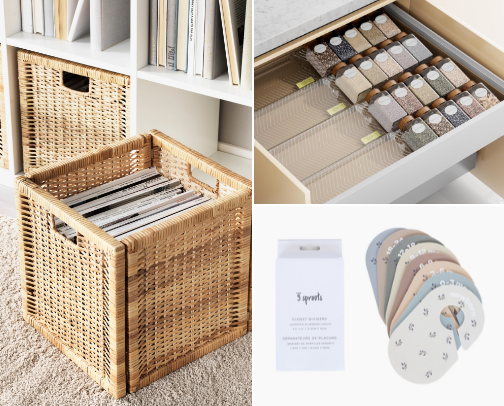 Must-have items for organizing your room cover photo collage