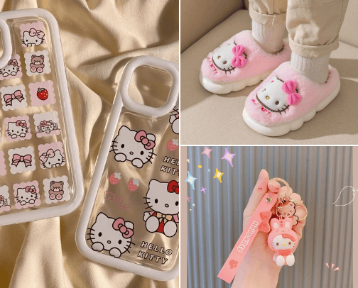 Hello Kitty cover photo collage