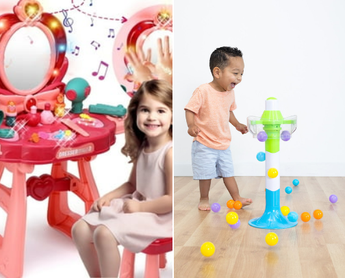 Toys for kids Little Stars, Big Style & Endless Fun! cover photo collage