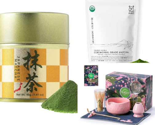 Matcha love💚 cover photo collage