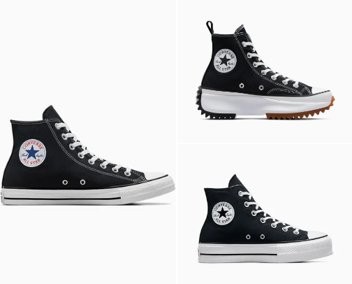 Converse Femme Chic Collection cover photo collage