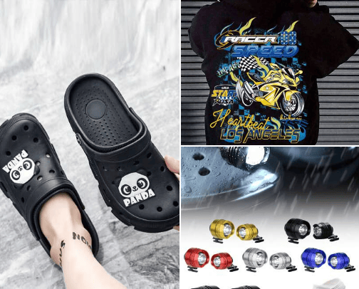 Mens closet cover photo collage