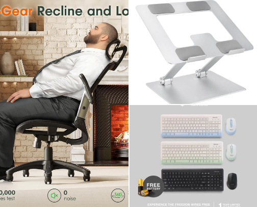 Work From Home Essentials 2026 cover photo collage