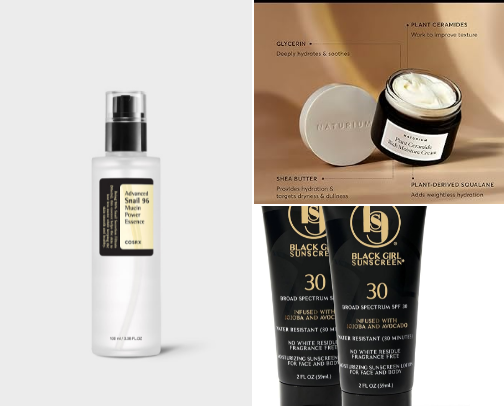 Skincare Routine cover photo collage