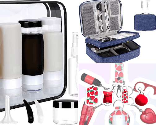 Travel essentials cover photo collage