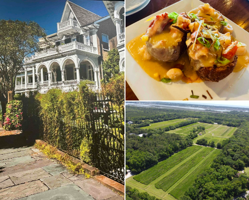 Charleston, SC Getaway Highlights cover photo collage