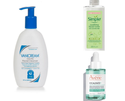 ✨ Skincare for Ultra-Sensitive & Reactive Skin — Calm, Soothe & Protect Without Irritation cover photo collage
