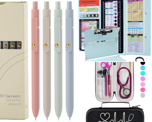 Nursing School Essentials 🩺 cover photo collage