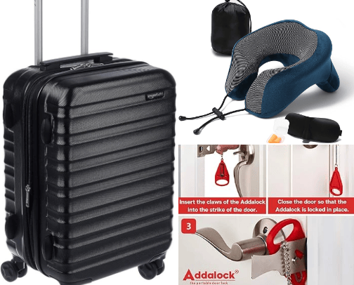 Travel Must Haves cover photo collage