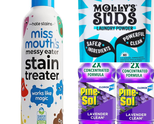 Laundry essentials cover photo collage