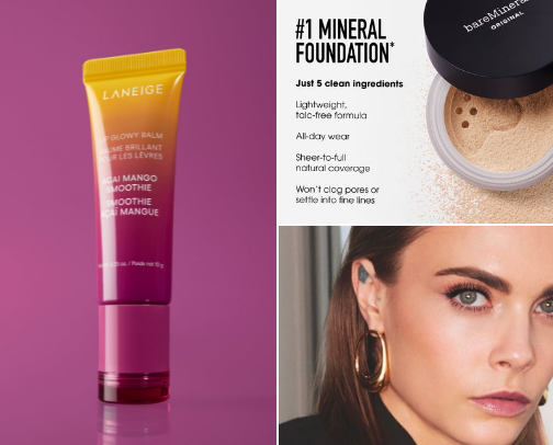 My favorite beauty recs cover photo collage