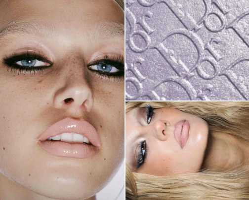 cool girl makeup 🤍 cover photo collage