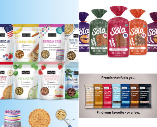 Quick and easy healthy/protein snacks cover photo collage