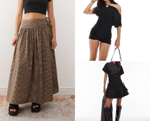 ASOS grunge GLAMOUR girl cover photo collage