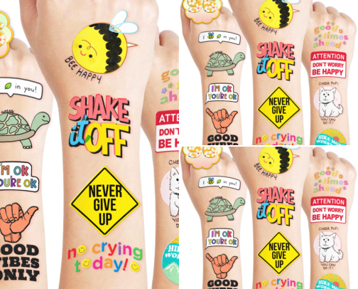 Top 10 Motivational Temporary Tattoos cover photo collage