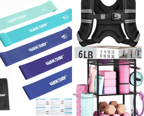 Home workouts cover photo collage