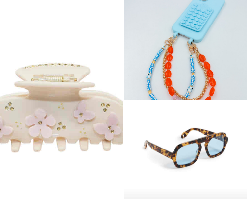 All of my Accessories! Hair, bag, phone, etc. any and all accessories cover photo collage