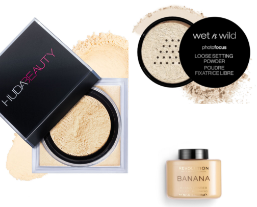 setting powder cover photo collage