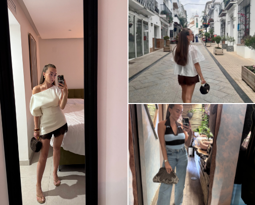 Recent Outfits! cover photo collage