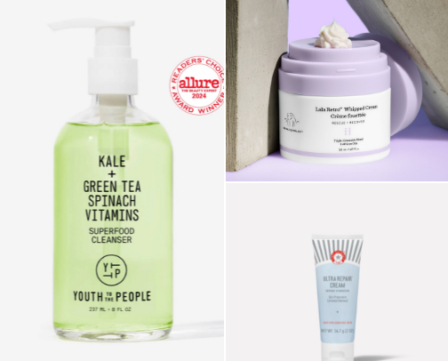 My Sensitive Skincare Essentials cover photo collage