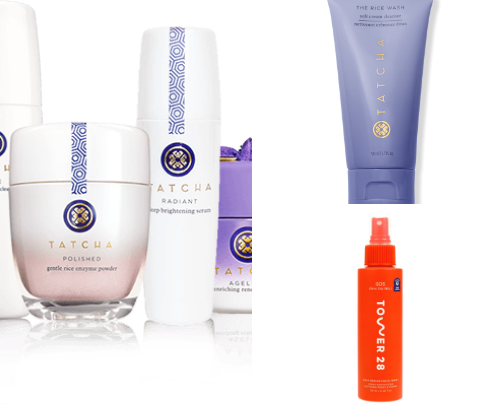My favorite skincare as a sensitive skin girly cover photo collage