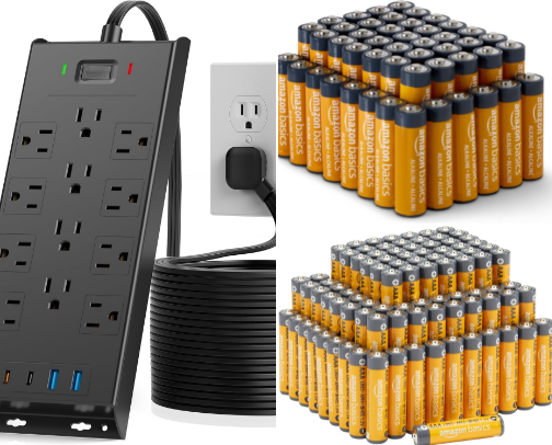 Home and electrical gadgets cover photo collage
