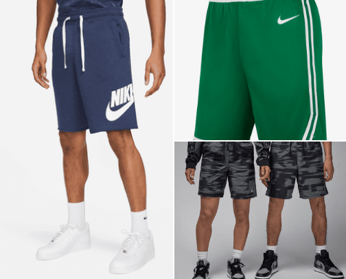Best Men & Women Nike Shorts with Style for You ❤️ cover photo collage