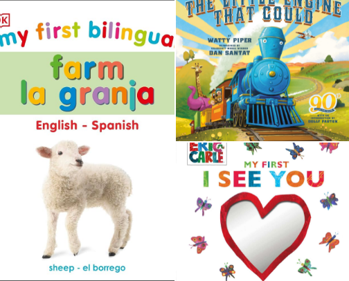 Books We Read to Baby cover photo collage