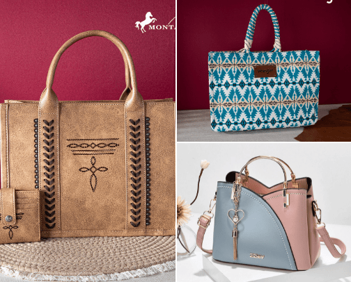 Ladies Work Bags cover photo collage