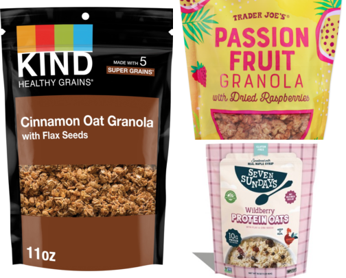 Crunch Smarter: 15 Healthier Granola & Muesli Finds cover photo collage