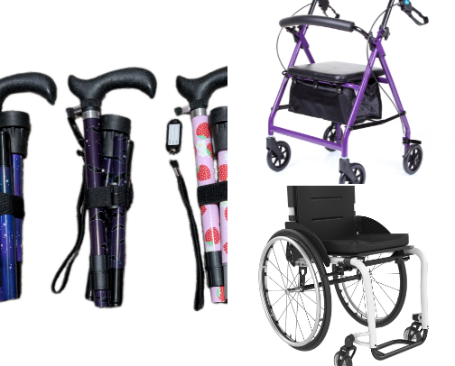 Mobility Aids cover photo collage
