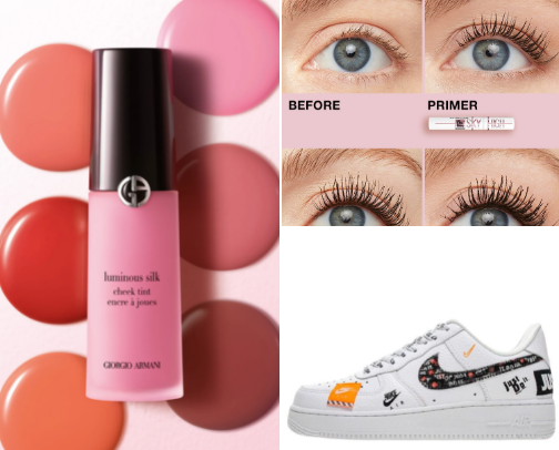Makeup, wardrobe and everything for a lady cover photo collage