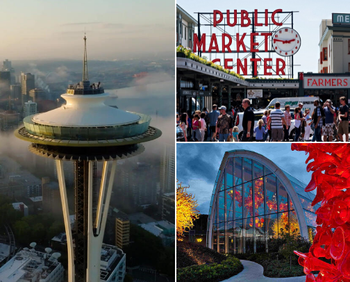Seattle Travel Guide: Best Things to Do, Where to Stay & Eat cover photo collage