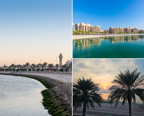 Your Next Weekend Visit Plan 📍Dammam, Saudi Arabia cover photo collage