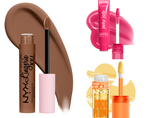 NYX Professional makeup cover photo collage