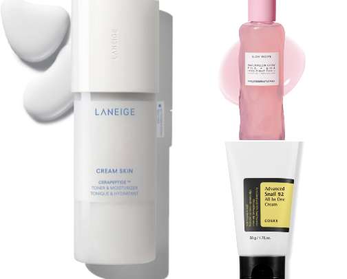 Korean Skincare Routine cover photo collage