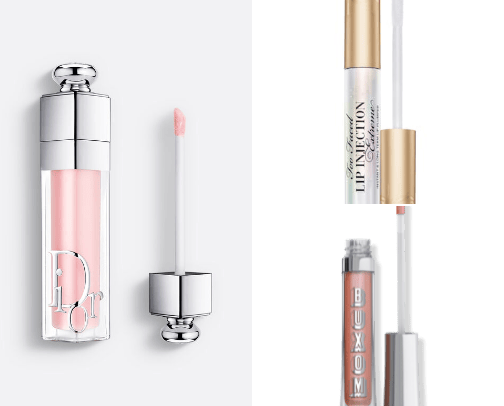 THE BEST LIP PLUMPERS EVER! cover photo collage