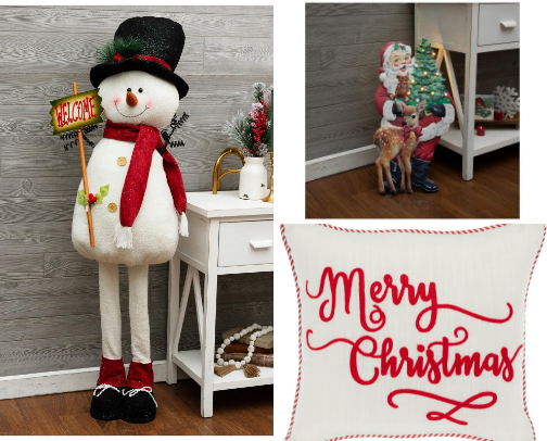 Hobby lobby Christmas decor cover photo collage