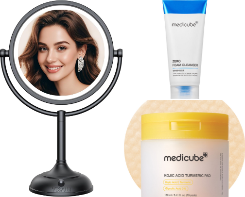 Beauty Favs cover photo collage