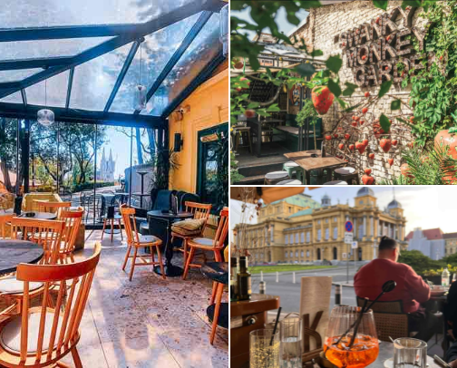 📍Zagreb’s best coffee places cover photo collage